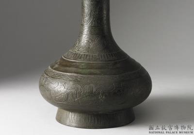 图片[3]-Hu wine vessel with mountain and animal patterns, Han dynasty (206 BCE–220 CE)-China Archive